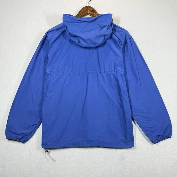 Patagonia Snap-T Anorak Mens S 1998 Blue Vintage Hooded Pullover Windbreaker USA - Picture 4 of 10